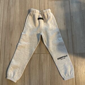 Essentials Kids Light Gray Joggers